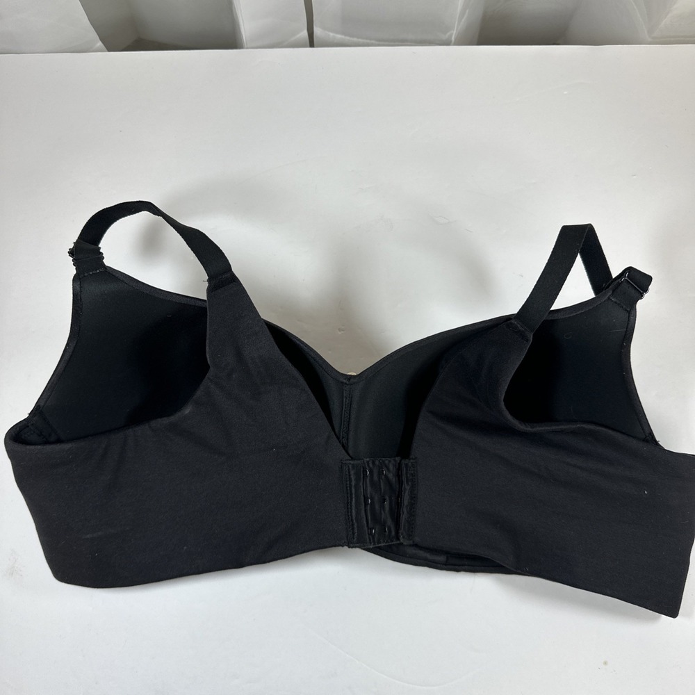 Cacique Lane Bryant Womans Bra Black Unlined Full Coverage No Wire 42C - Picture 2 of 16